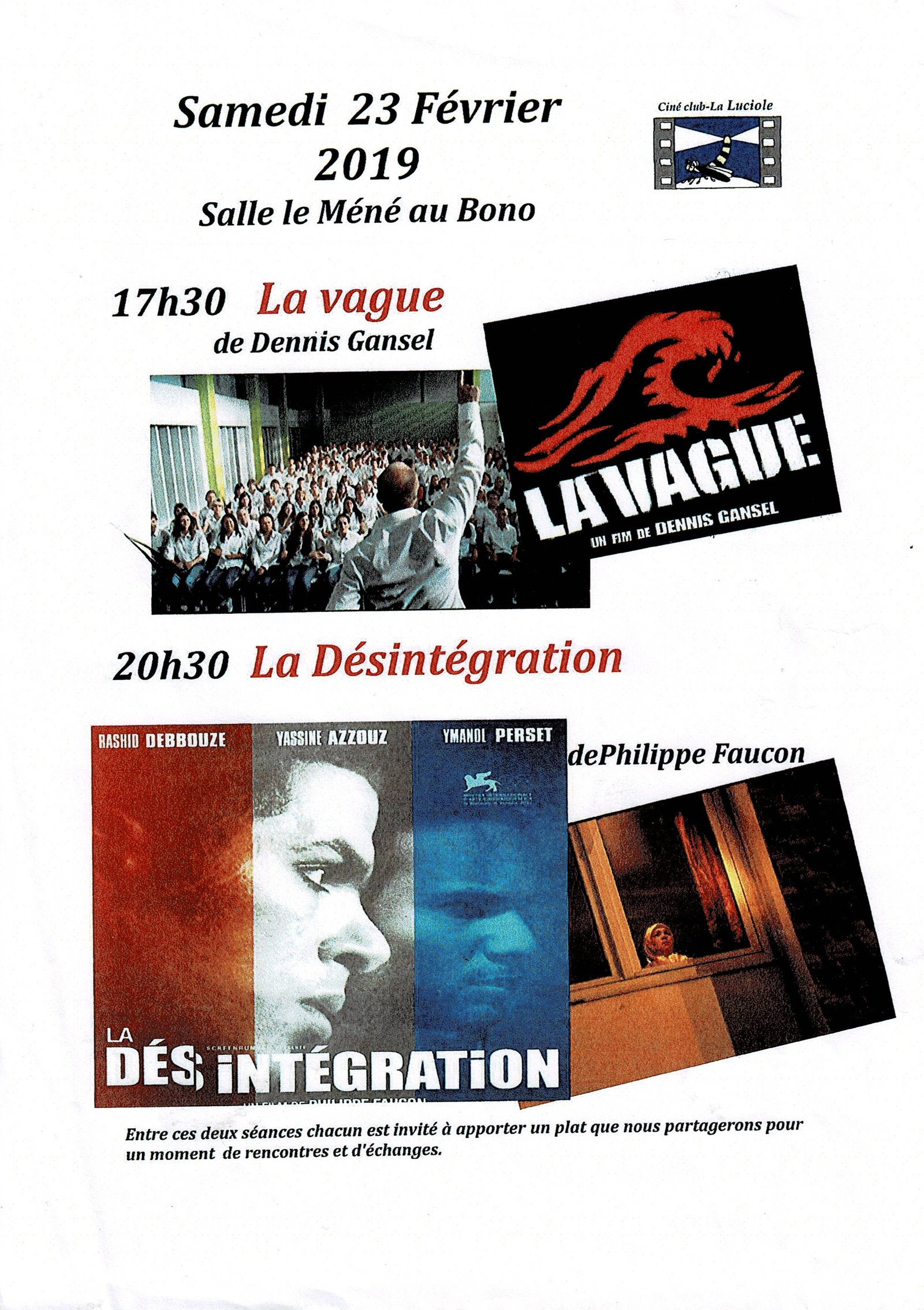 La Vague et La Désintégration - La Luciole 2019