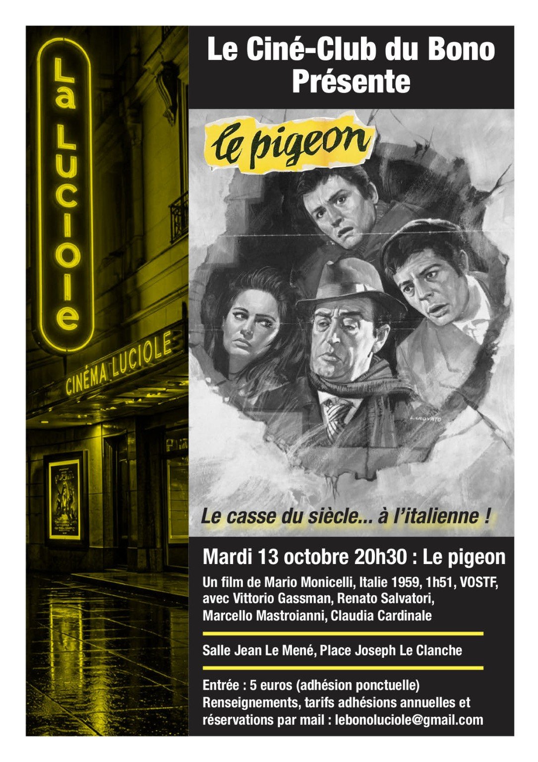 Affiche Le Pigeon